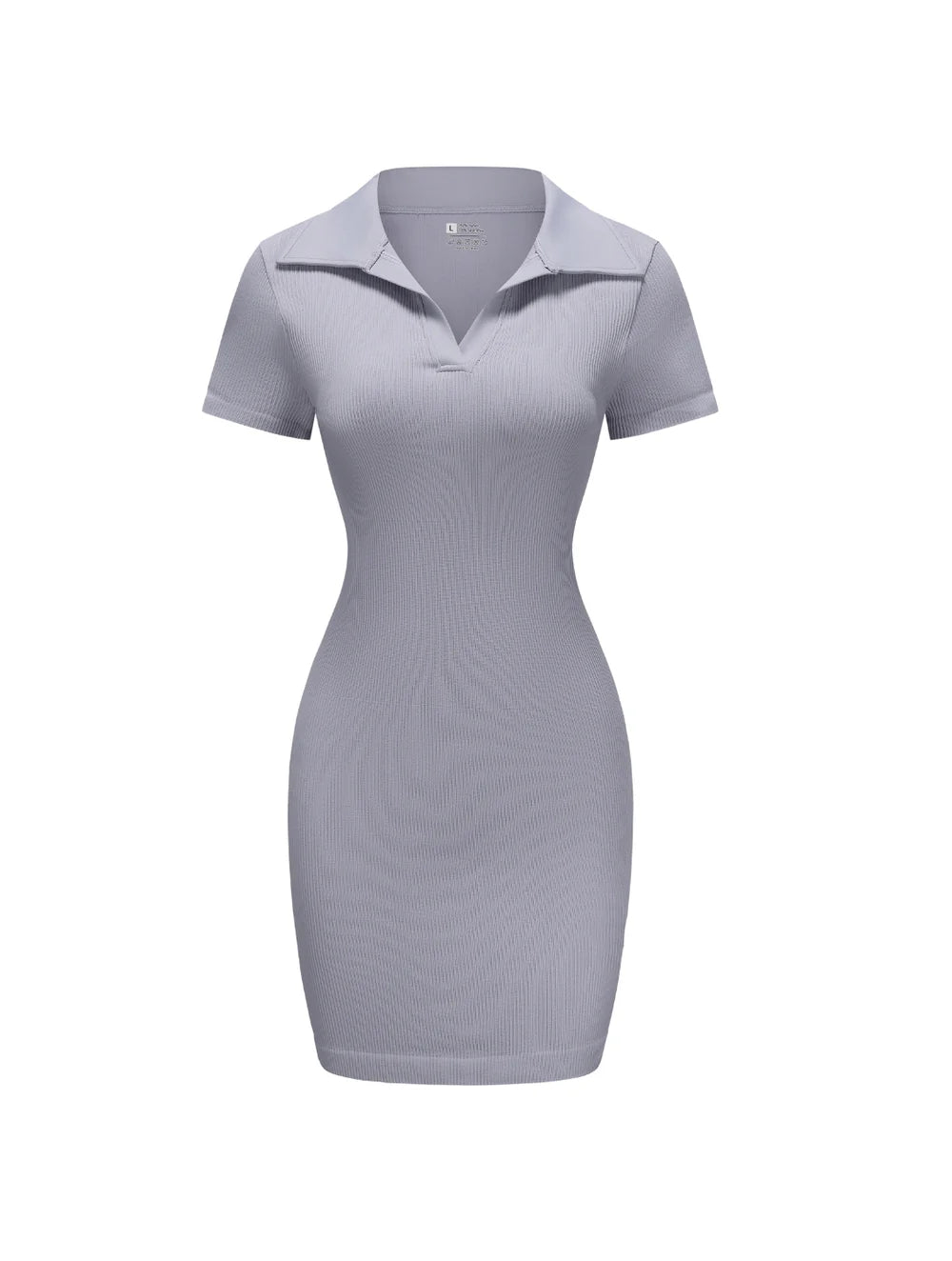 Robe Mini Bodycon Côtelée
