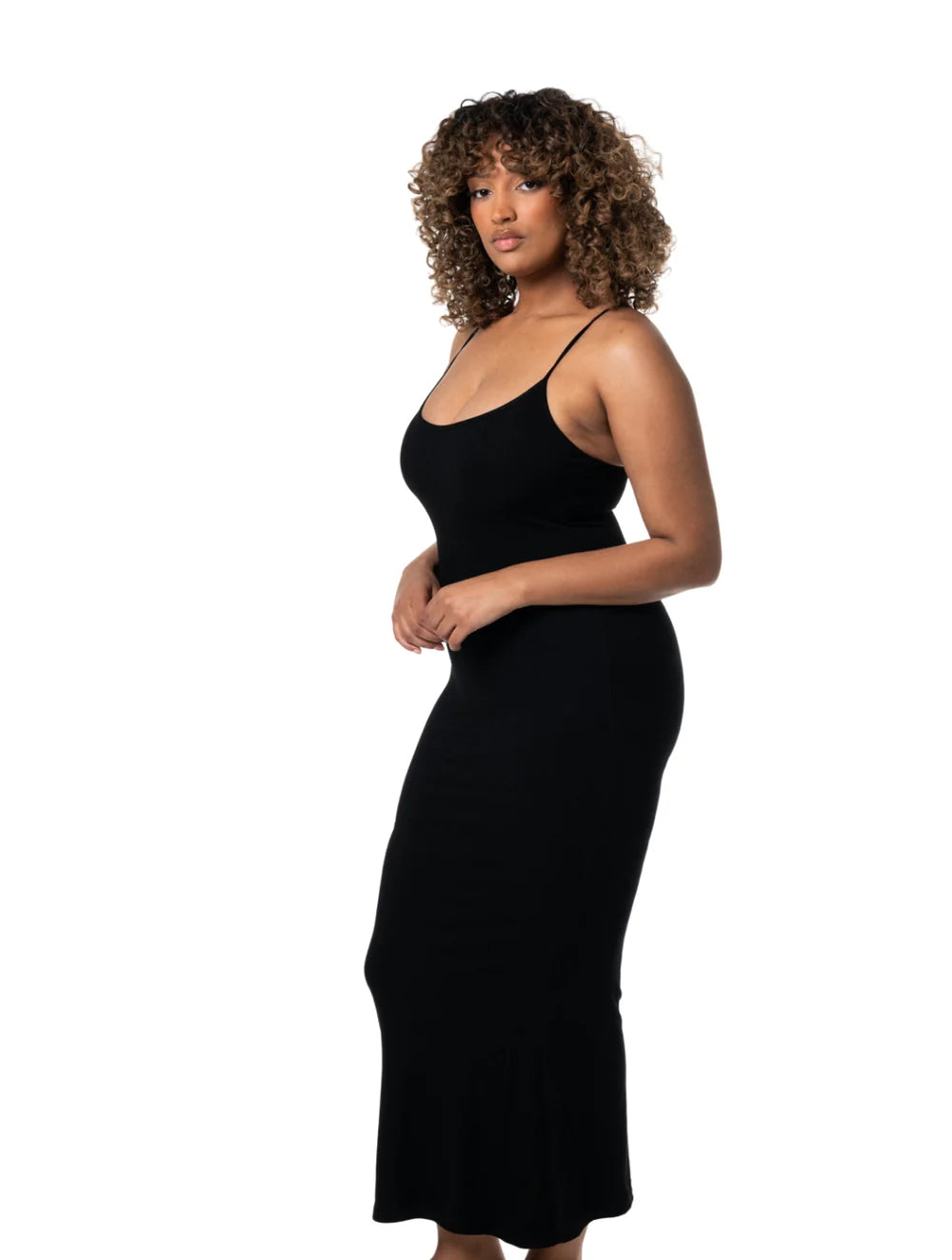 Robe longue gainante Shapewear