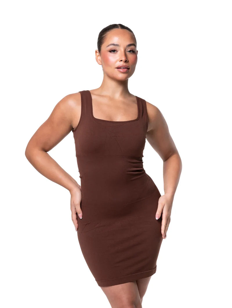 Robe gainante sans coutures
