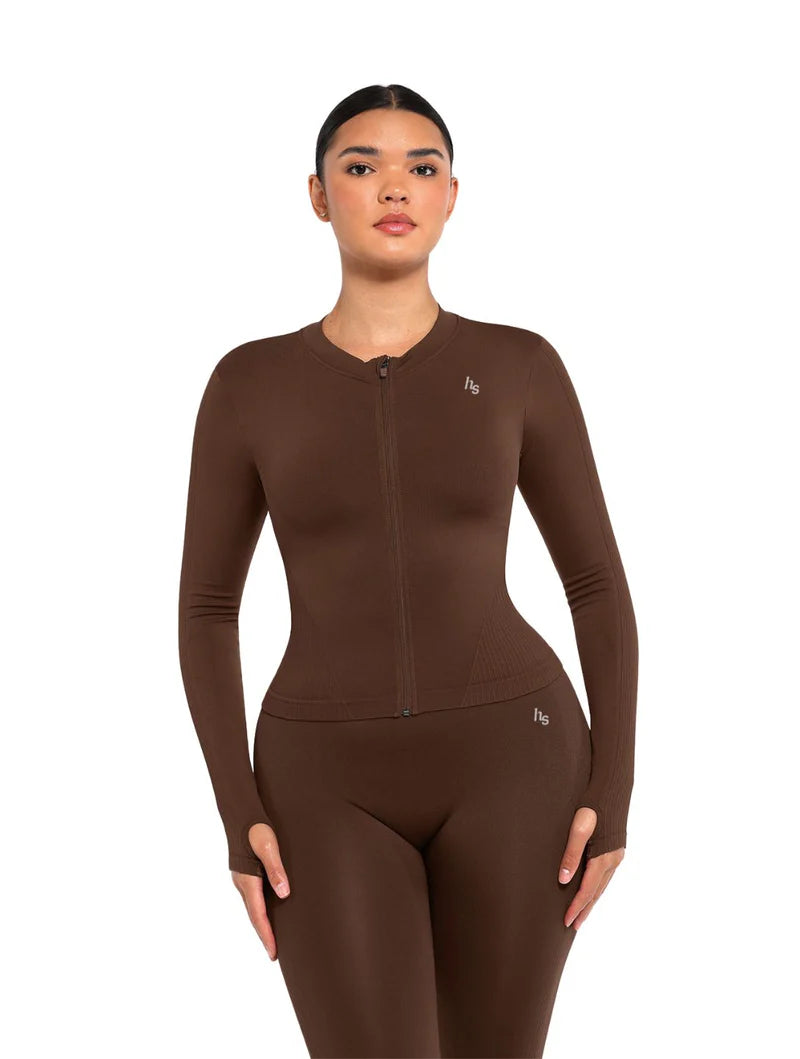 Veste Zippée Sculptante