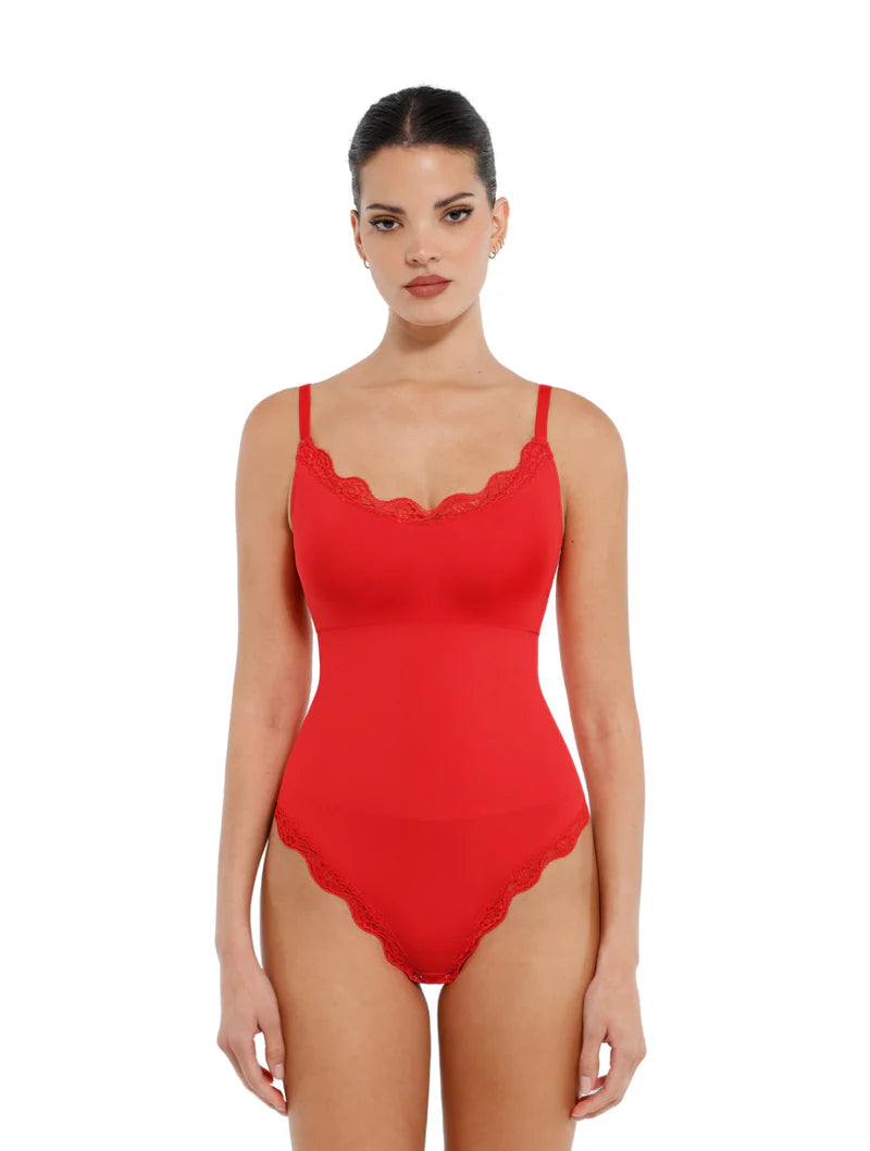 Body String gainant en Dentelle